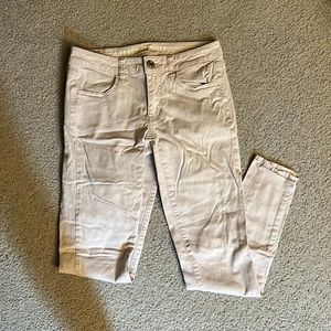 Tan/Cream AE Jeggings